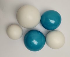 Желатиновые шары "Бело-голубые"