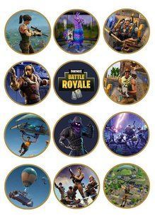 Fortnite 8, Вафельний папір 0,3 мм
