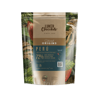 Шоколад черный PERU 72 %, Luker Chocolate