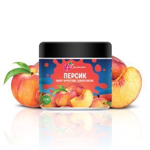 Пюре из персика замороженное 500 г, YaGurman