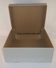 Коробка 30*30*11 см для чізкейка, пирога біла