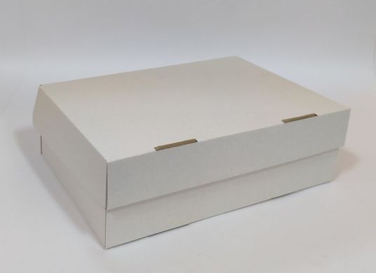 Картонна коробка "Біла 25*17*8 см" (посил)