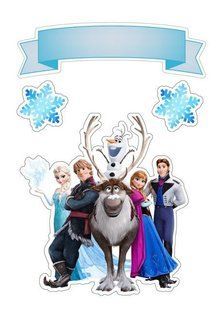Холодное сердце (frozen) 12, Вафельная бумага 0,3 мм, Вафельная бумага 0,3 мм