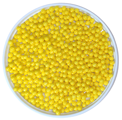 Кульки жовті 5 мм, 25 г