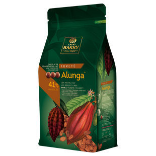 Молочний шоколад ALUNGA 41%, 5 кг Cacao Barry