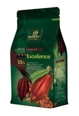 Черный шоколад EXCELLENCE 55% 100 г, Cacao Barry