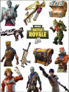 Fortnite 21, Вафельний папір 0,3 мм