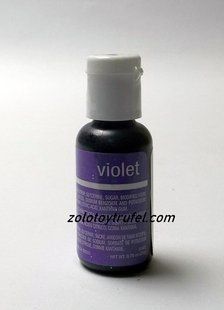 Краситель гелевый "Violet 20 мл",Chefmaster