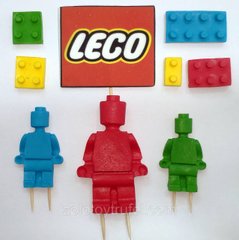 Цукрова фігурка "Конструктор Лего 2"