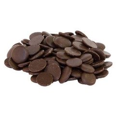 Шоколадная глазурь "Диски коричневые NIVES DARK 100 г",Irca