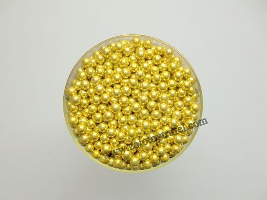 Золотые шарики Ф 5 мм, 25 г