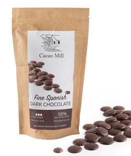 Чорний шоколад 56 % какао 0,4 кг, Natra Cacao