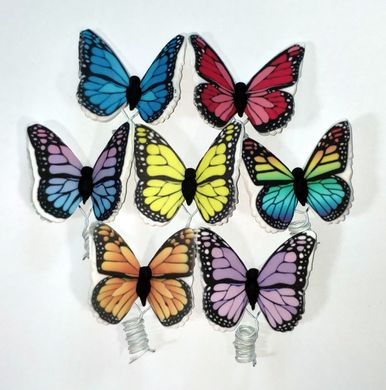 Набор сахарных фигурок "Радужные бабочки"