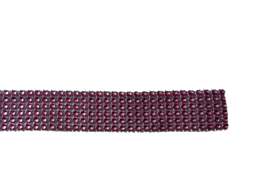 Стрічка для декору "Рожеві камені" h-3 см